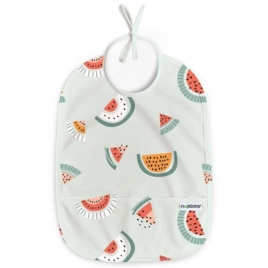 Necktie Baby Bib in Watermelons Design.